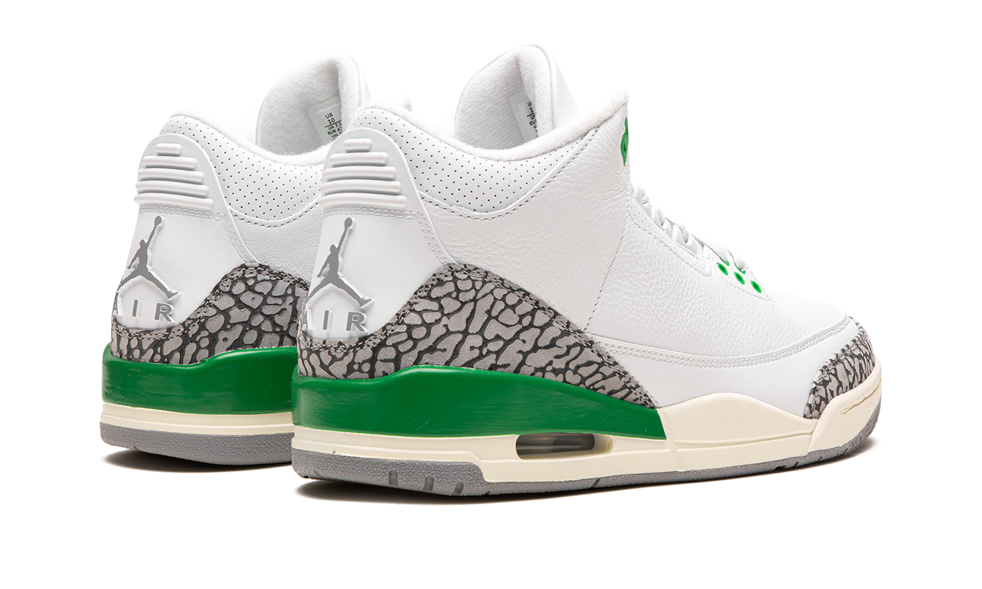 AJ 3 Women "Lucky Green"