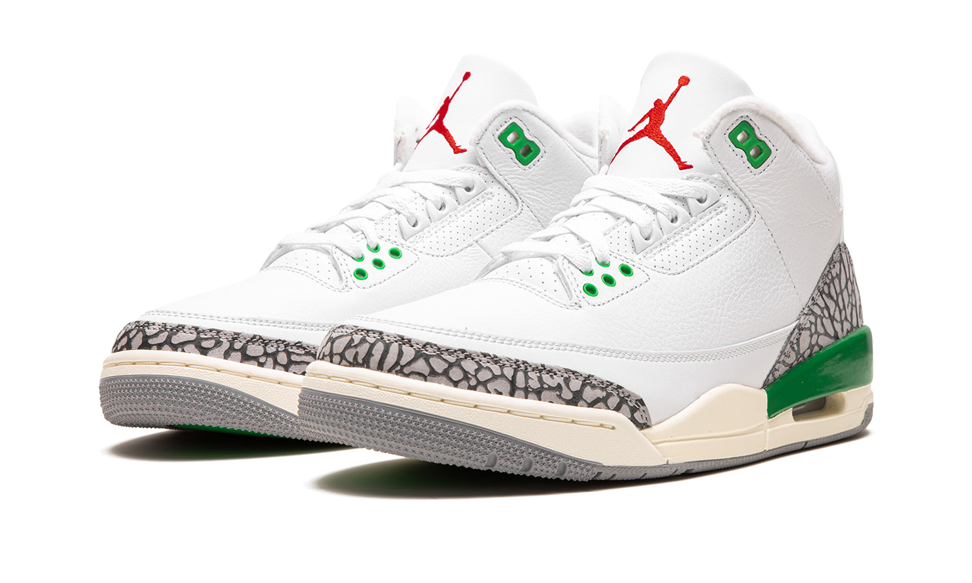 AJ 3 Women "Lucky Green"