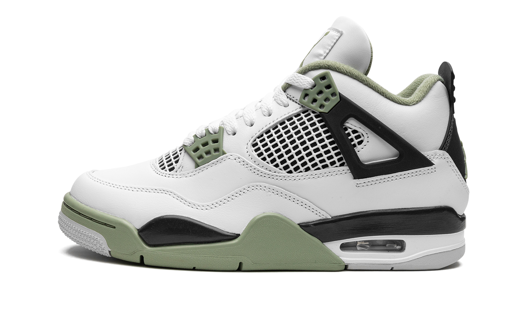 AJ 4 Retro Women "Seafoam Oil Green"