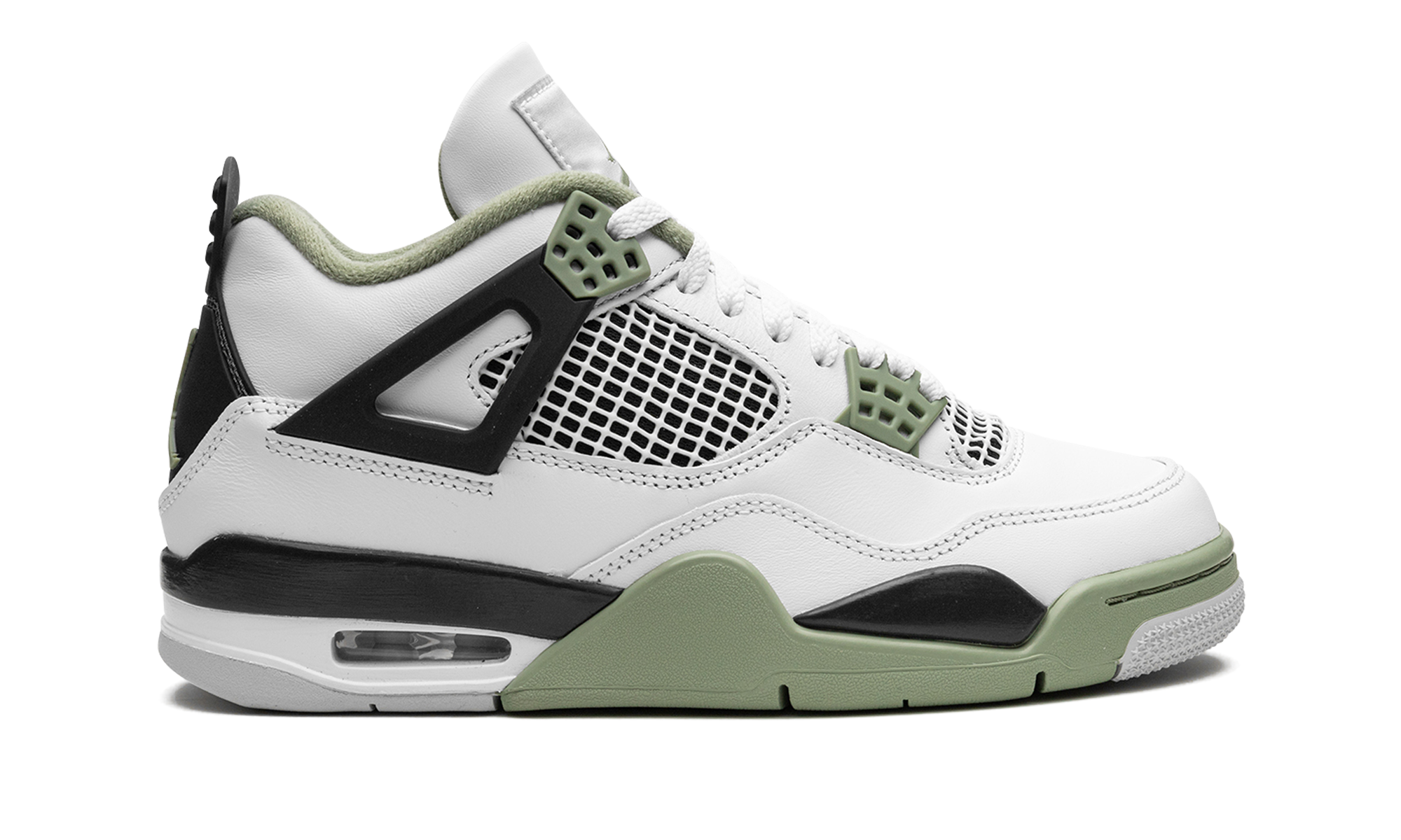 AJ 4 Retro Women "Seafoam Oil Green"