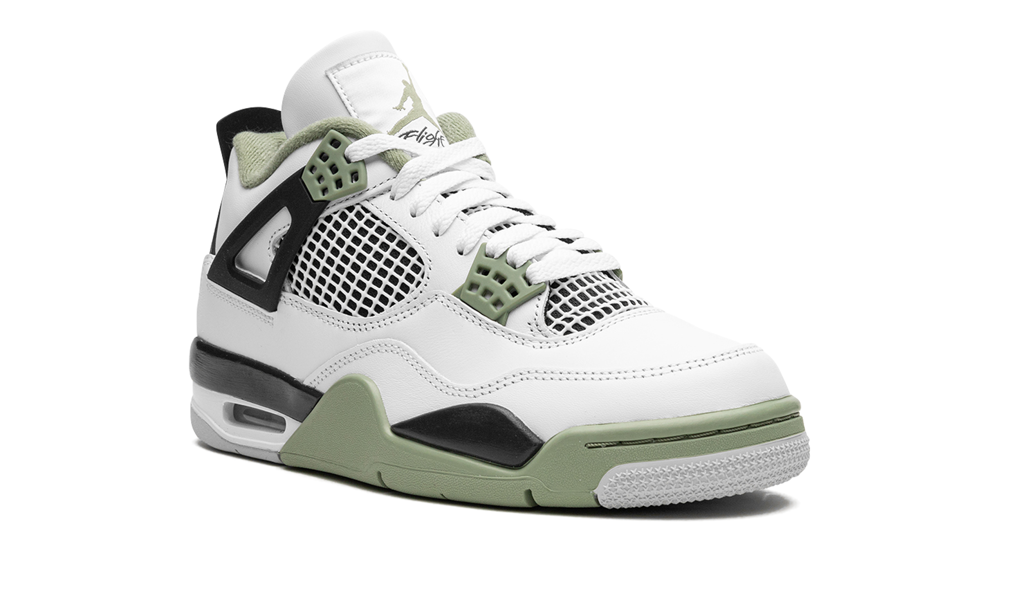 AJ 4 Retro Women "Seafoam Oil Green"