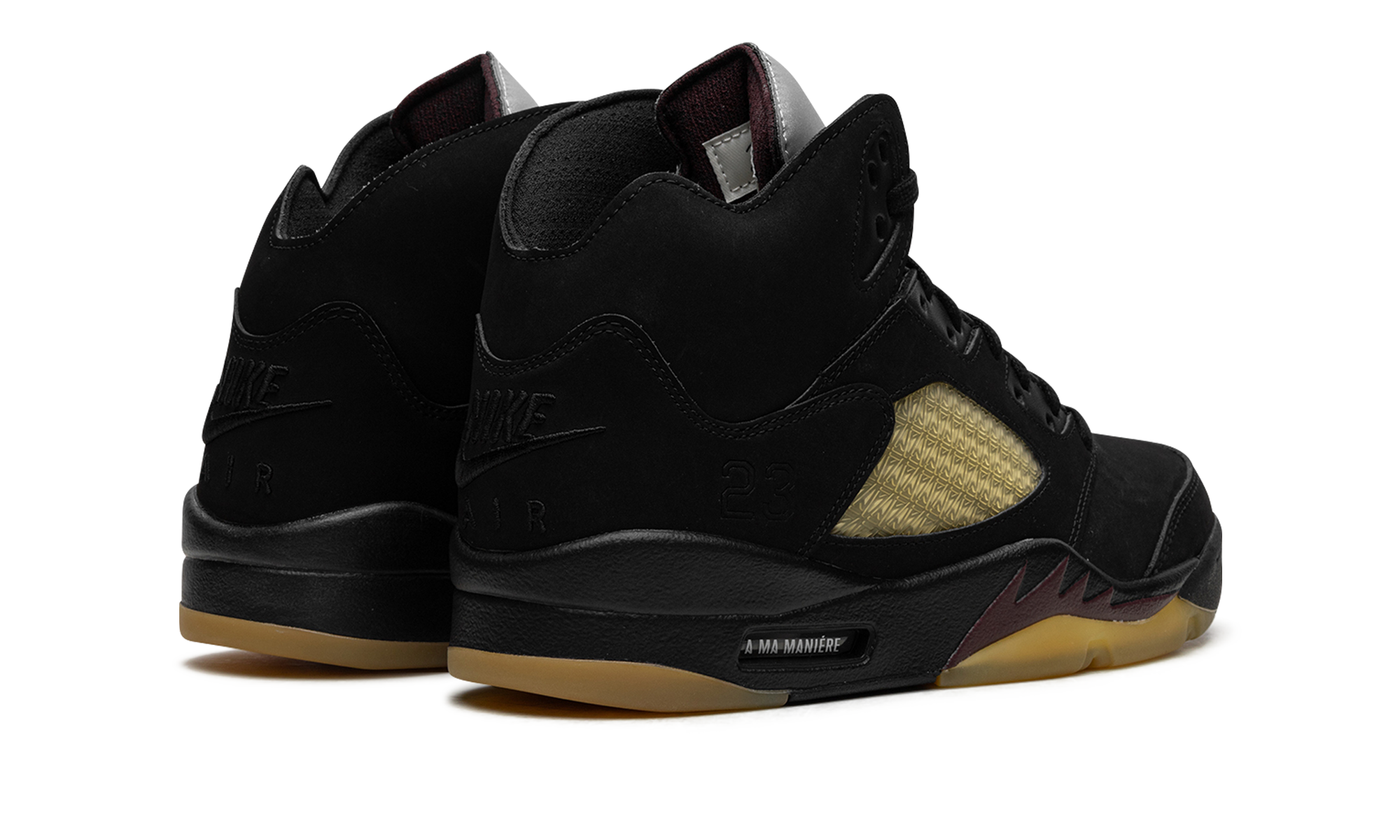 AJ 5 "A Ma Maniére- Black"