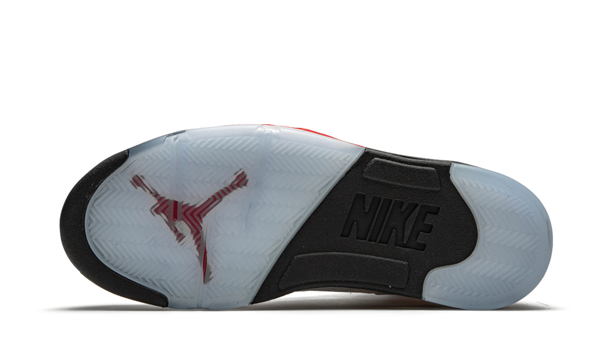 AJ 5 Retro "Fire Red Silver Tongue 2020"