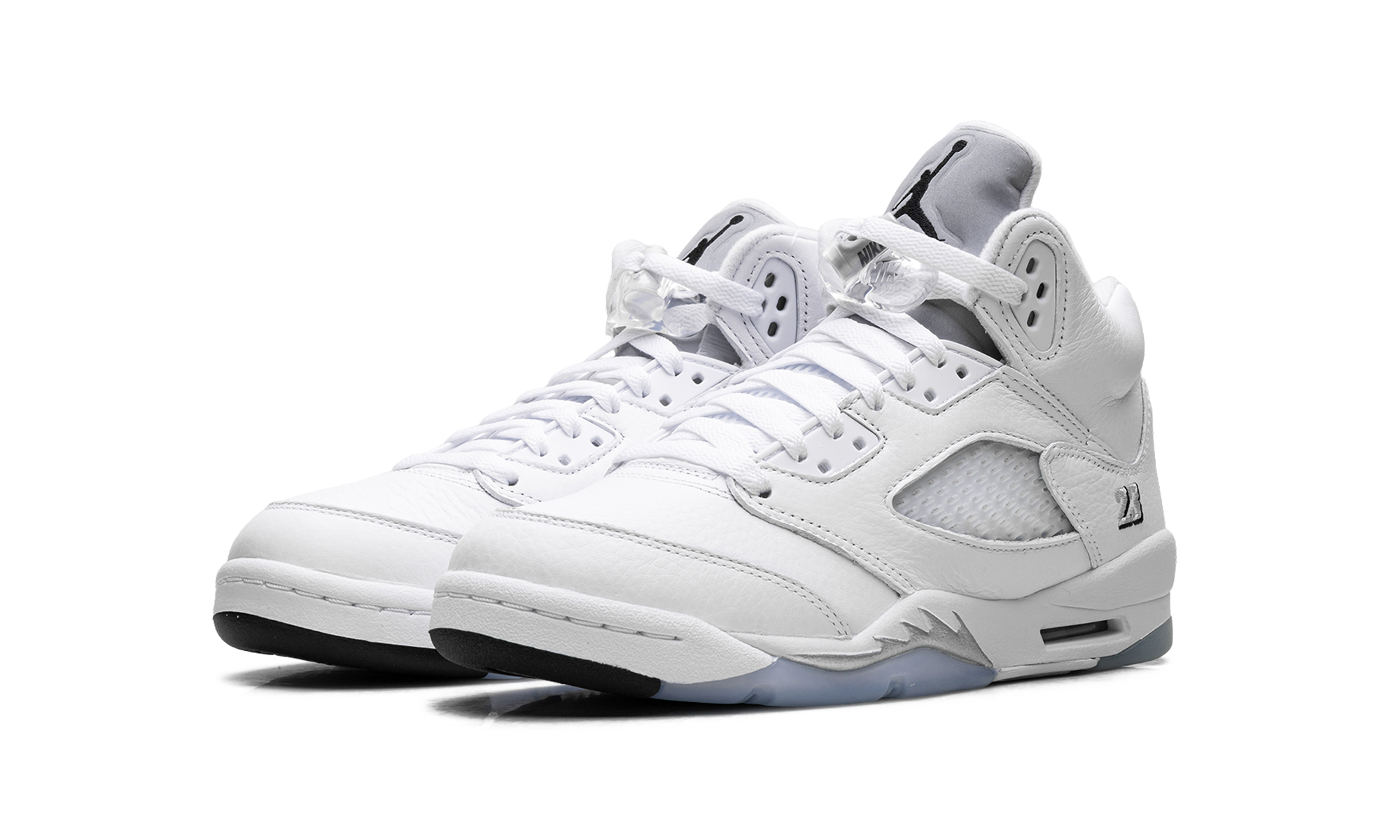 AJ 5 Retro OG GS "White Metallic (2026)"