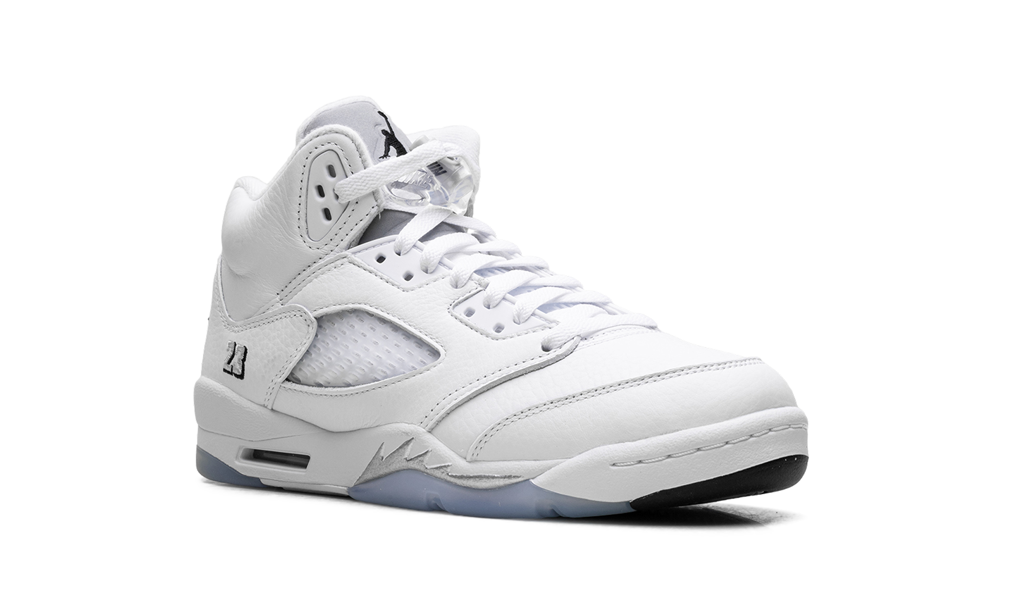 AJ 5 Retro OG GS "White Metallic (2026)"