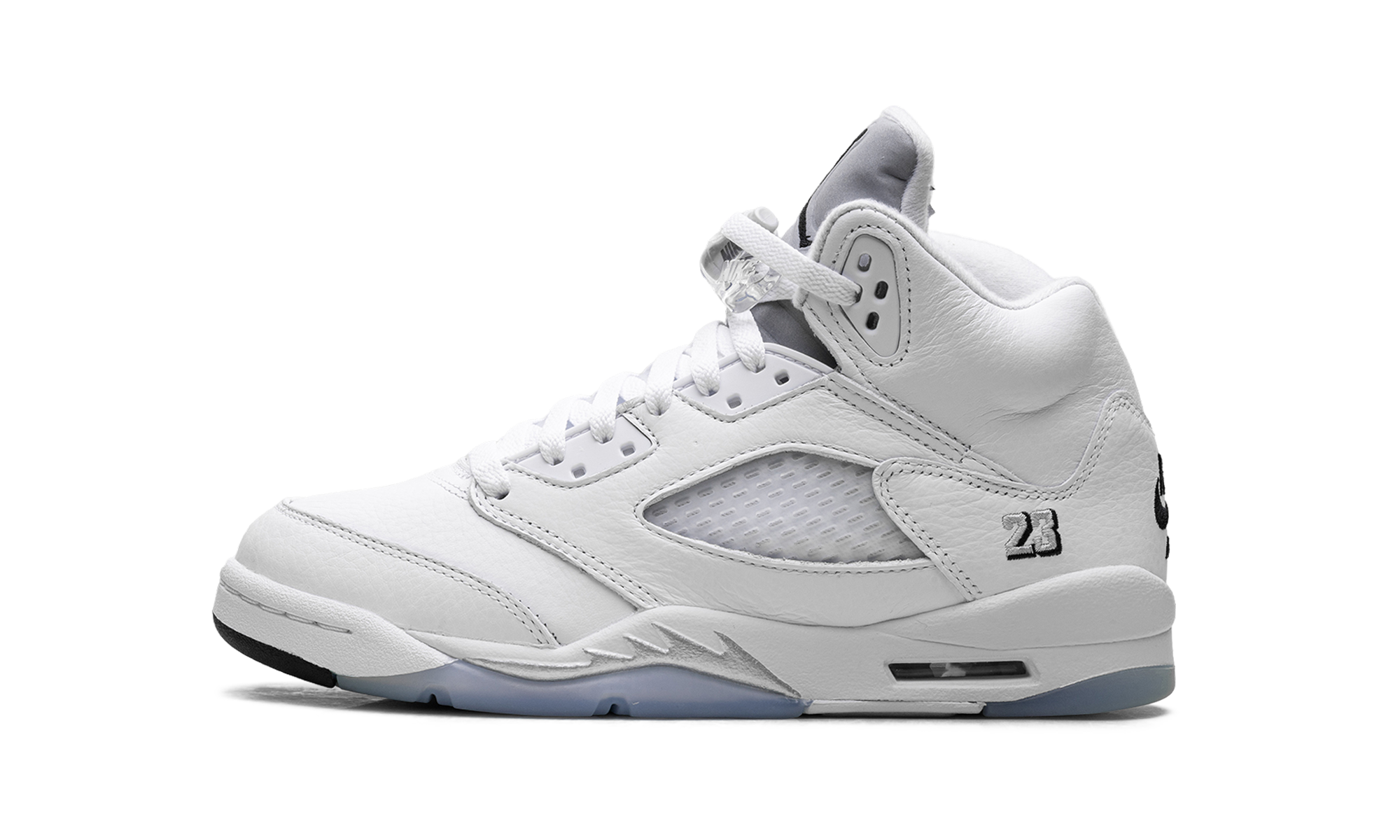 AJ 5 Retro OG GS "White Metallic (2026)"