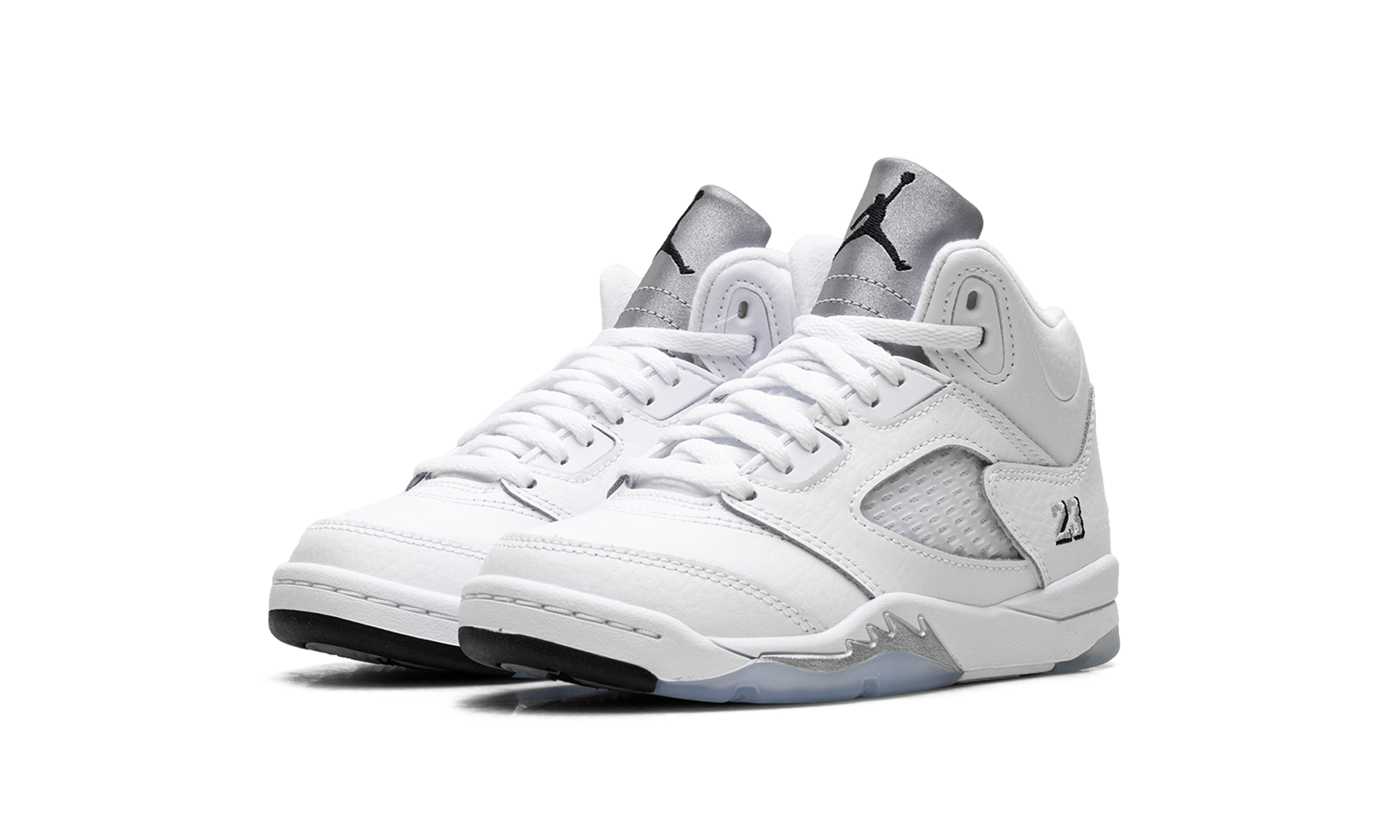 AJ 5 Retro OG Ps "White Metallic (2026)"