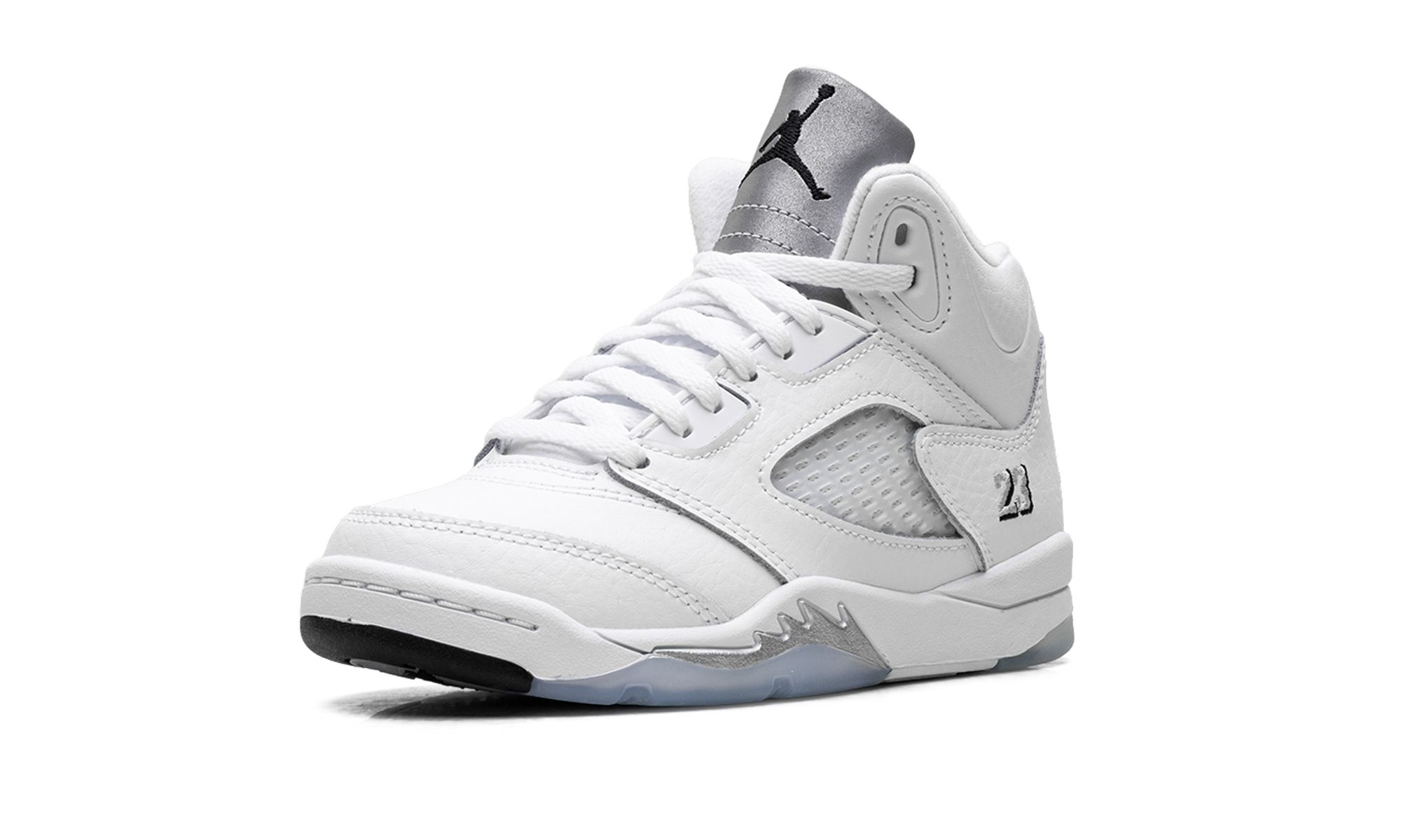 AJ 5 Retro OG Ps "White Metallic (2026)"