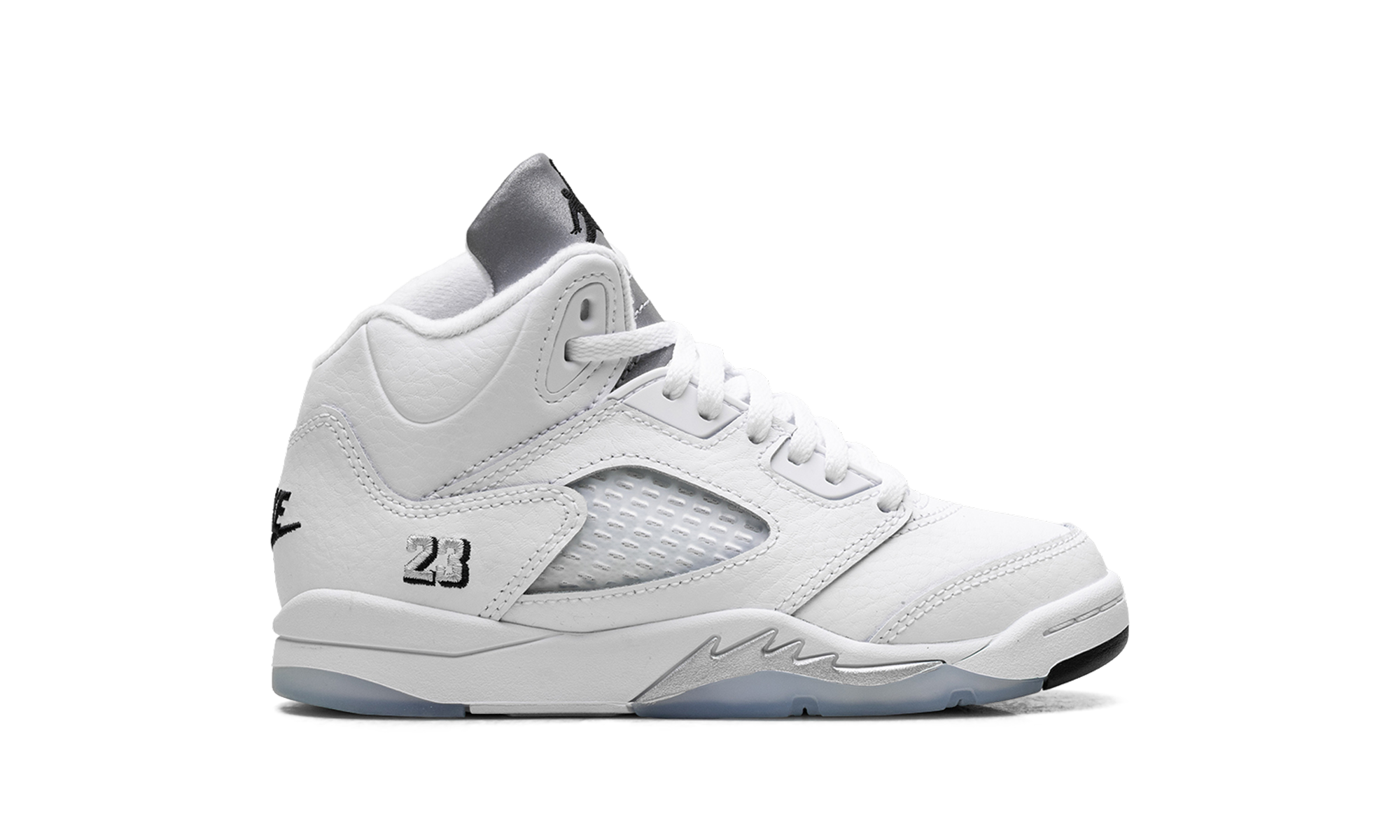 AJ 5 Retro OG Ps "White Metallic (2026)"