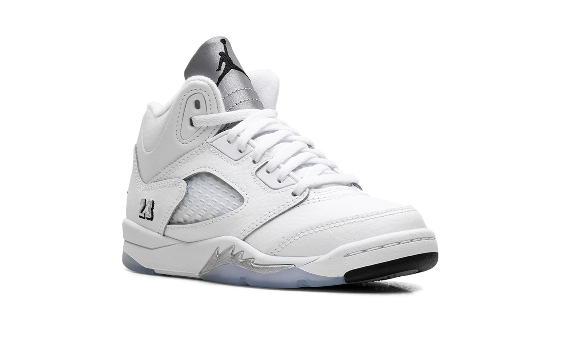 AJ 5 Retro OG Ps "White Metallic (2026)"