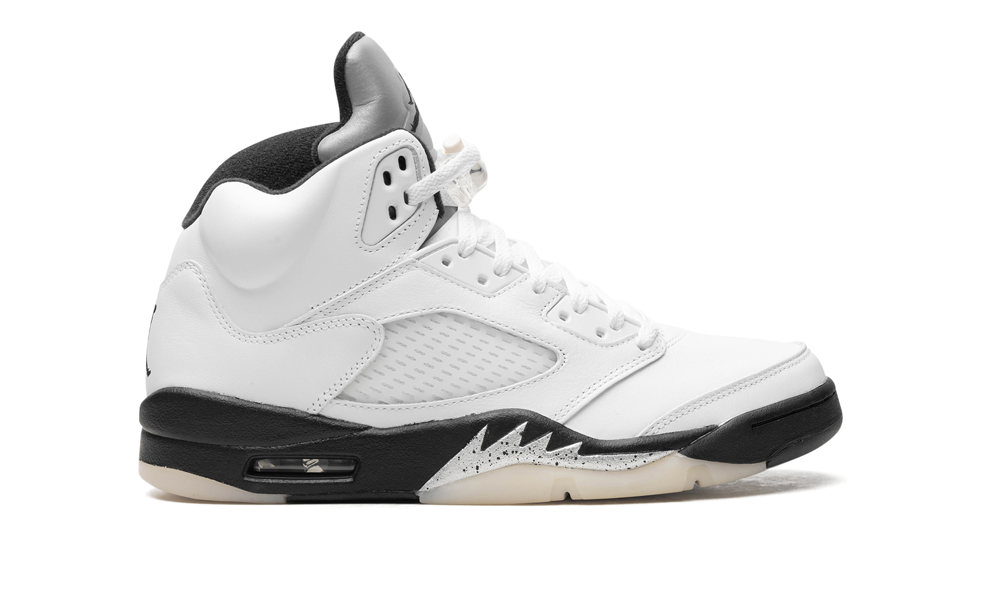 AJ 5 "White/black"