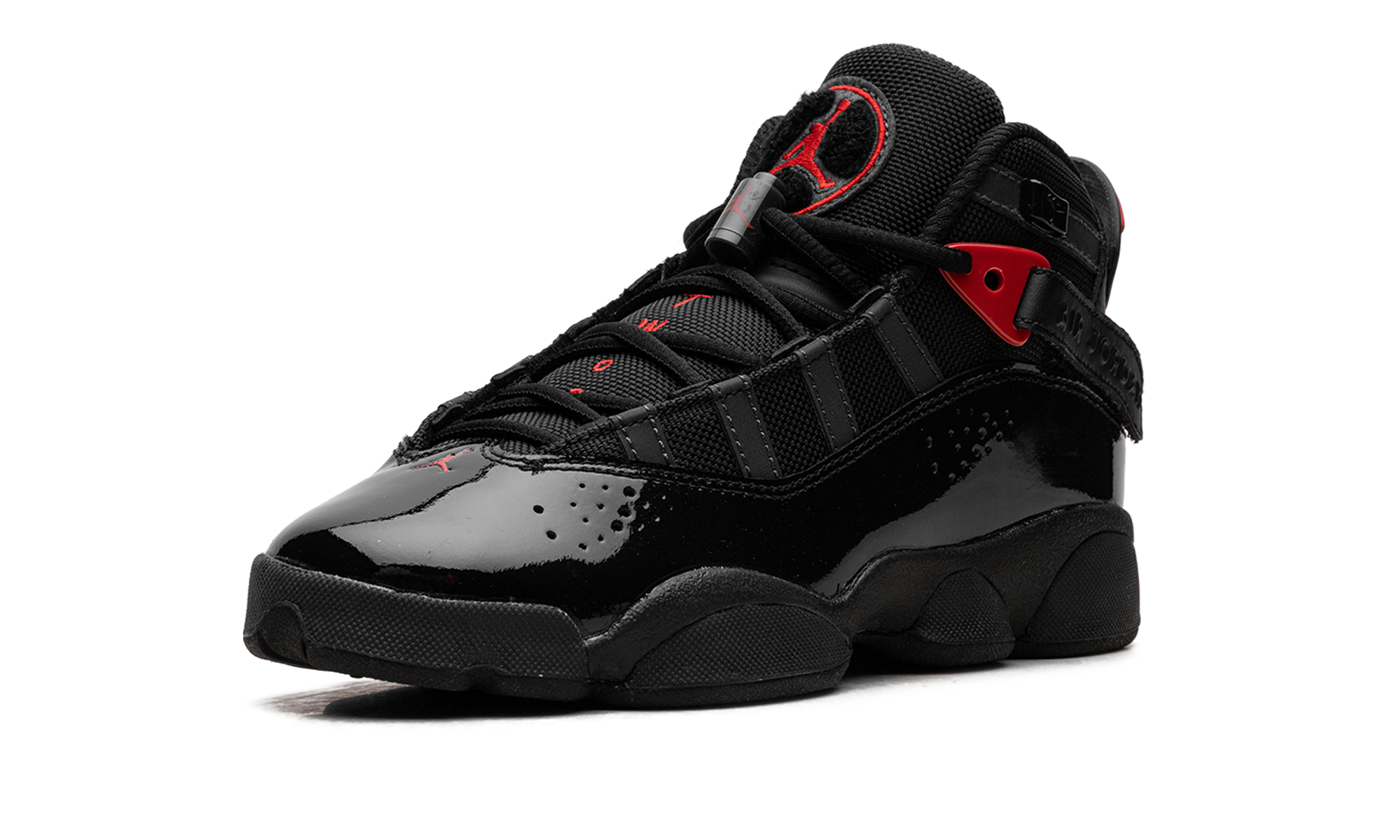 AJ 6 Rings GS "Black Varsity Red"