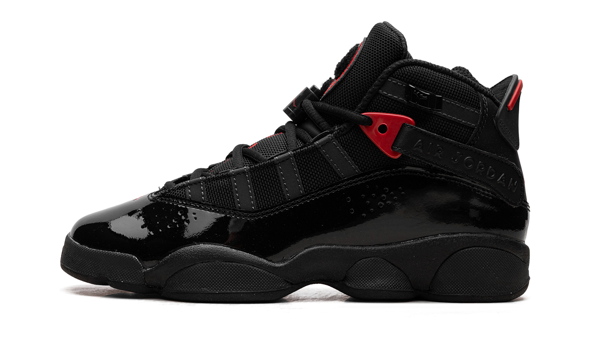 AJ 6 Rings GS "Black Varsity Red"