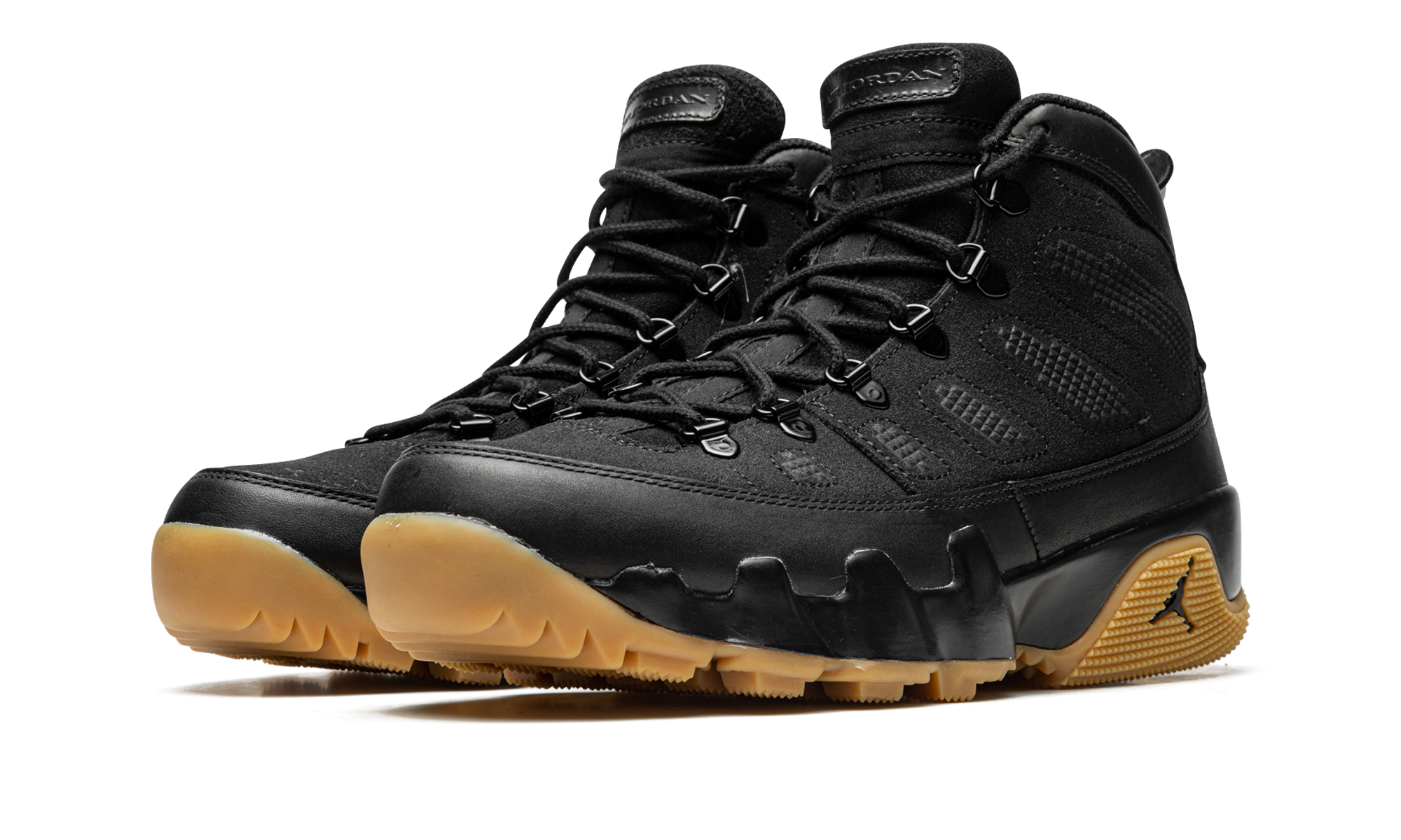 AJ 9 Boot "Black / Gum"