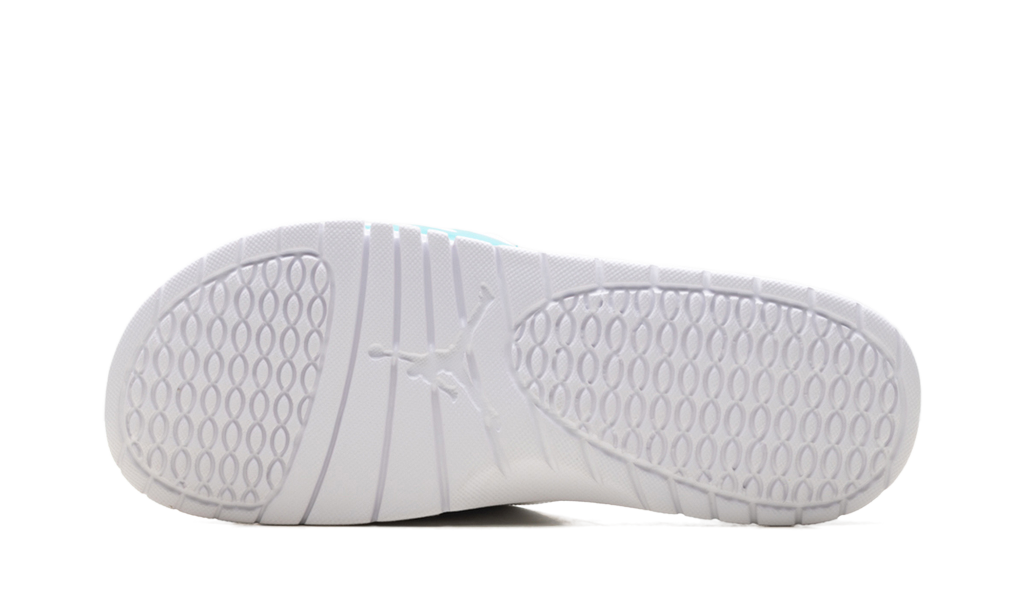 AJ Hydro 5 Retro Slide "White New Emerald Grape Ice Black"