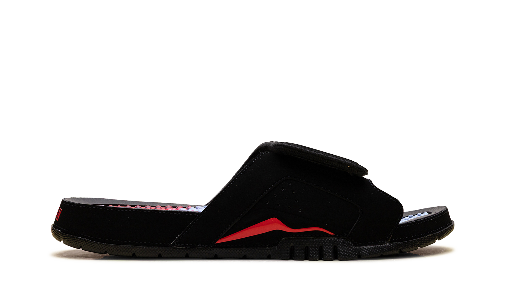 AJ Hydro 6 Retro Slide "Black Infrared"