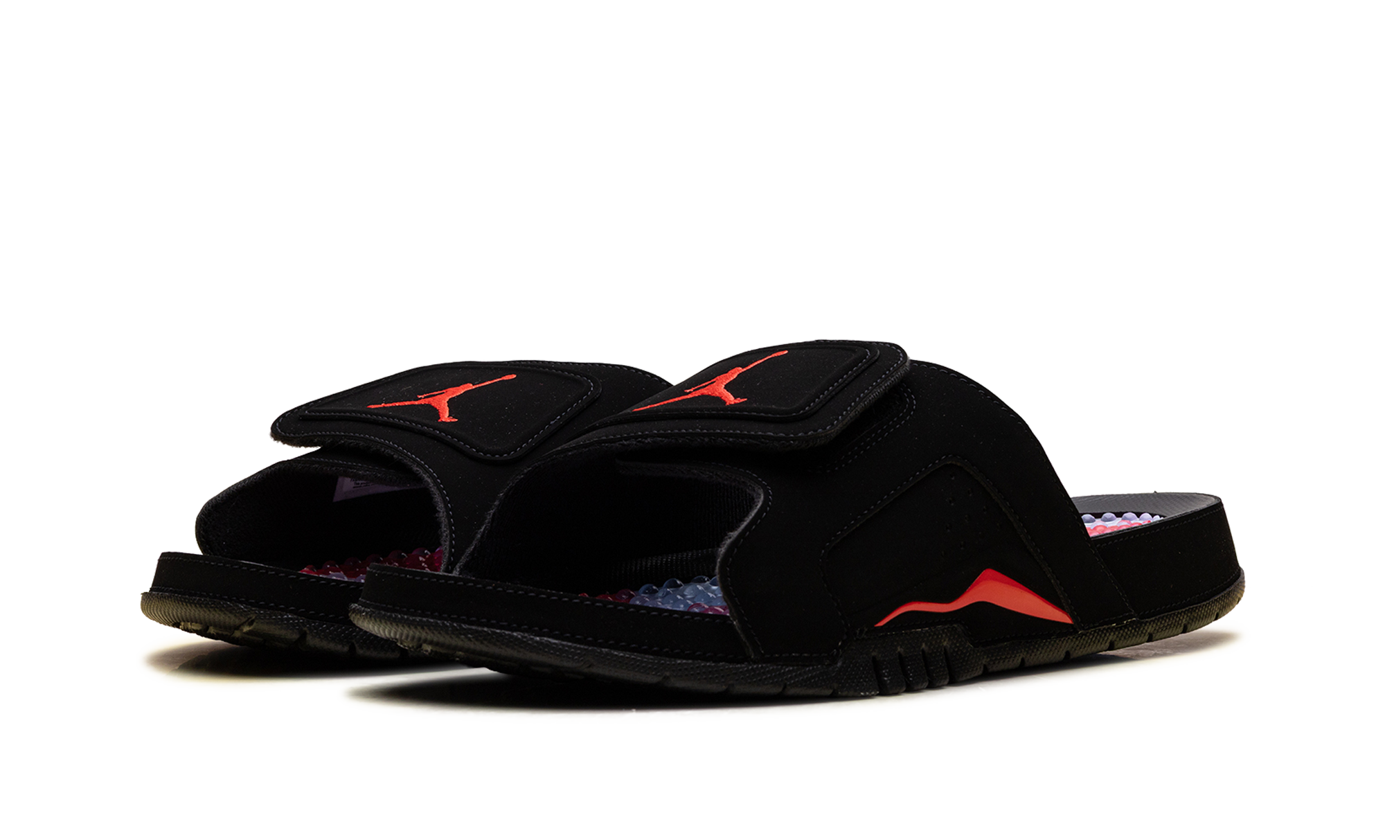 AJ Hydro 6 Retro Slide "Black Infrared"