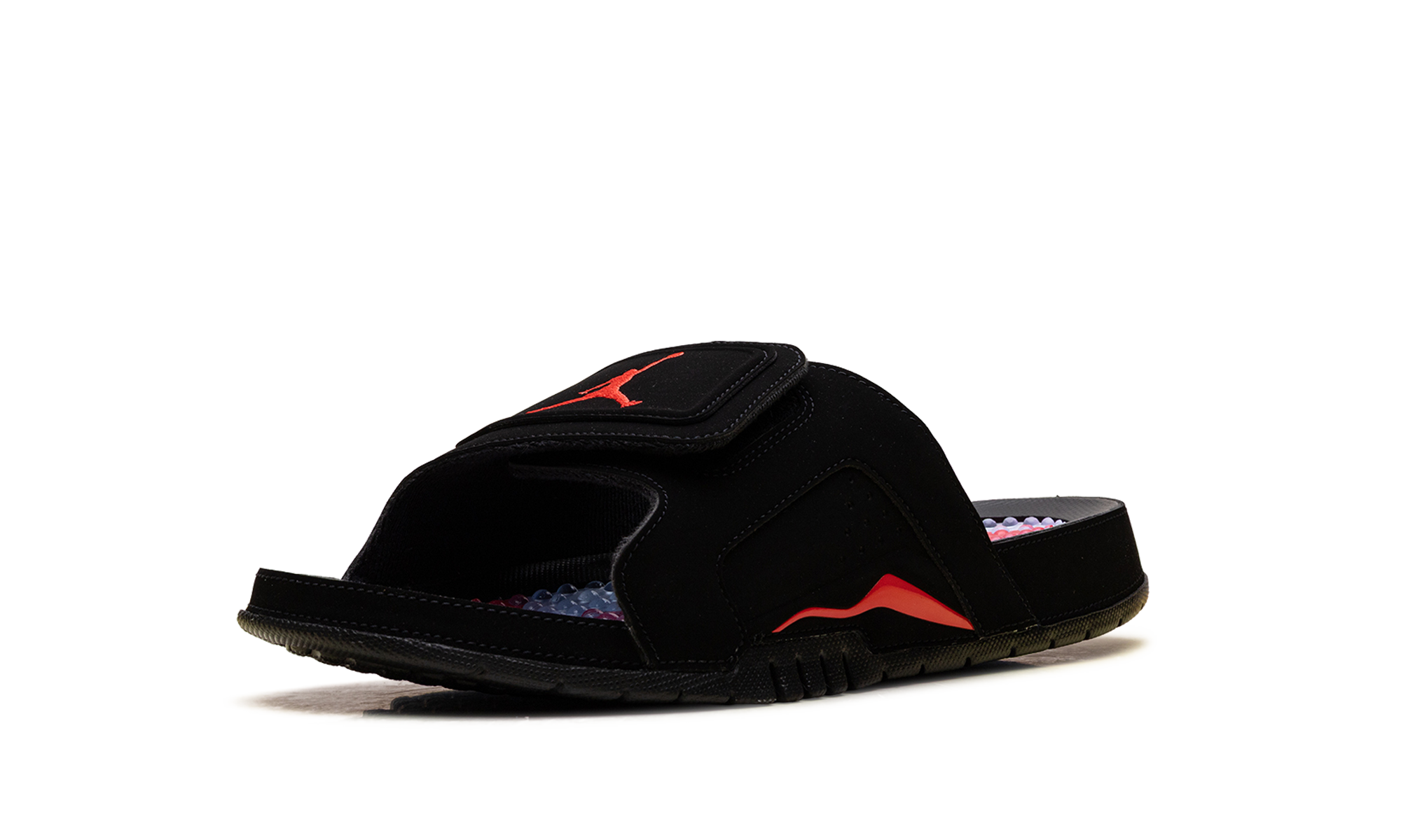AJ Hydro 6 Retro Slide "Black Infrared"
