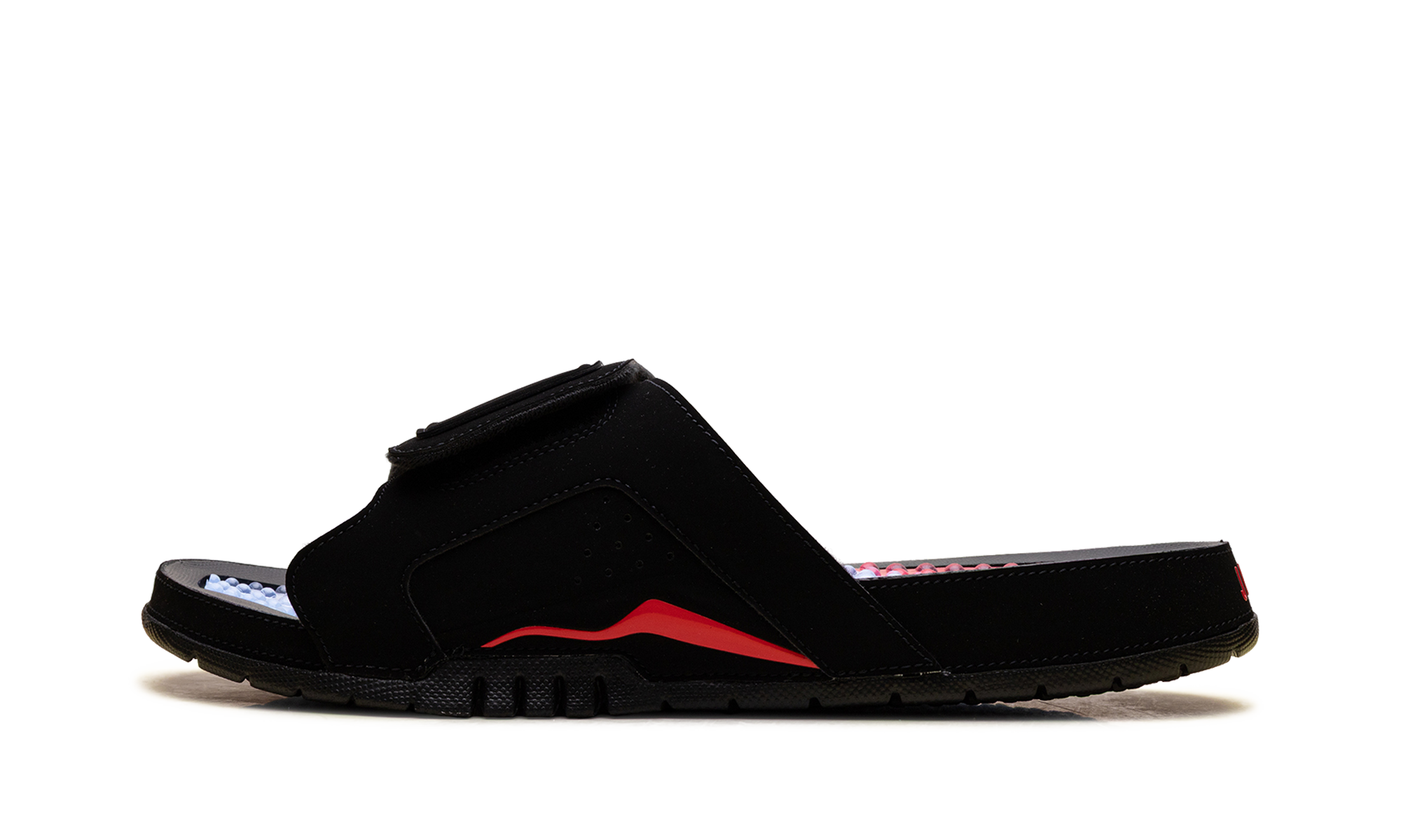 AJ Hydro 6 Retro Slide "Black Infrared"
