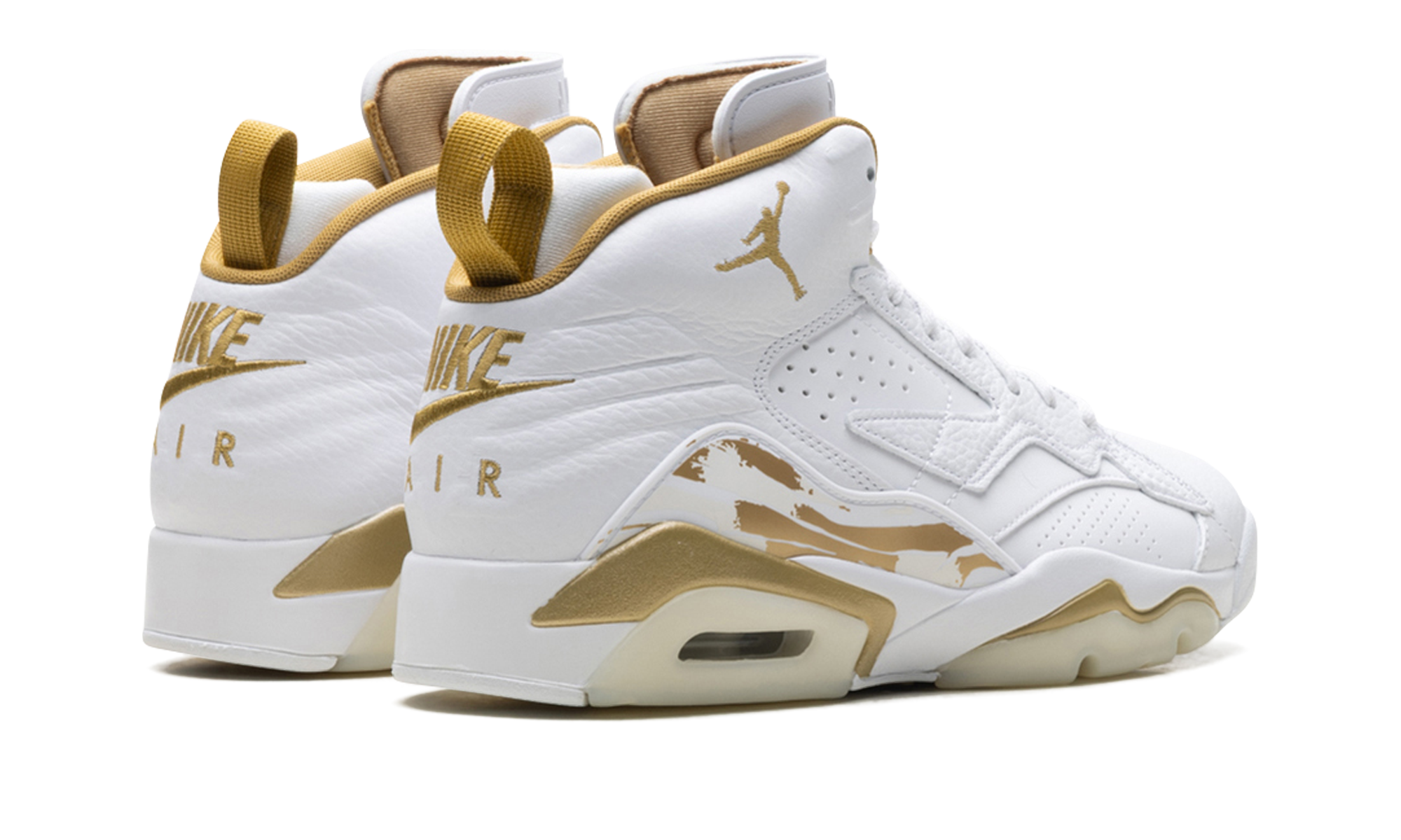 AJ Mvp "White Metallic Gold"