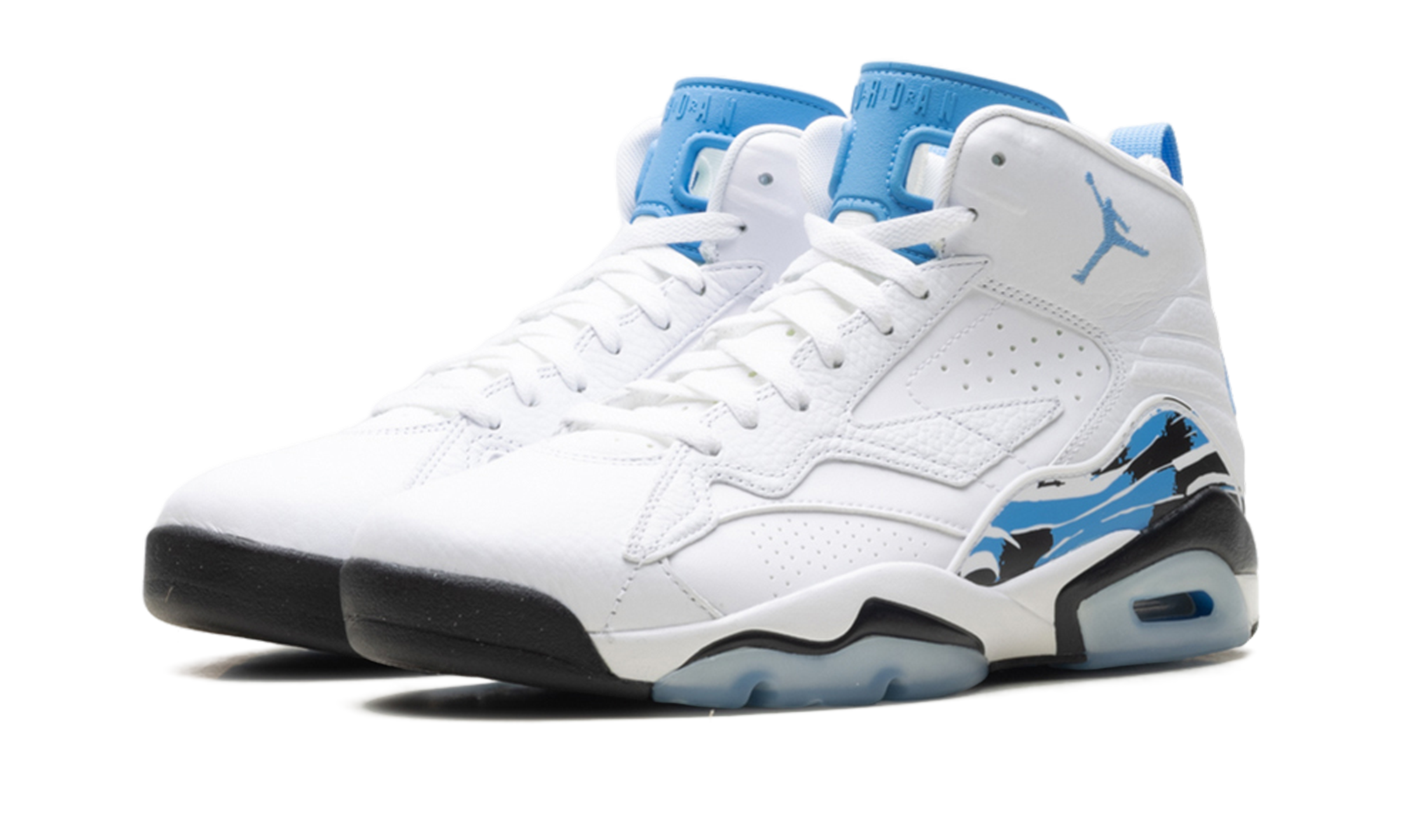 AJ Mvp "White University Blue"