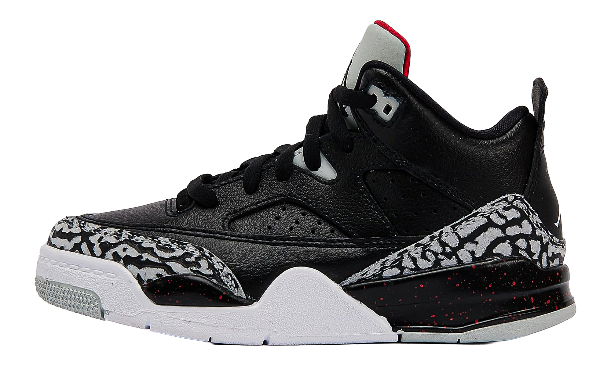AJ Son Of Mars Ps "Black/black-university Red-grey Mist-white"