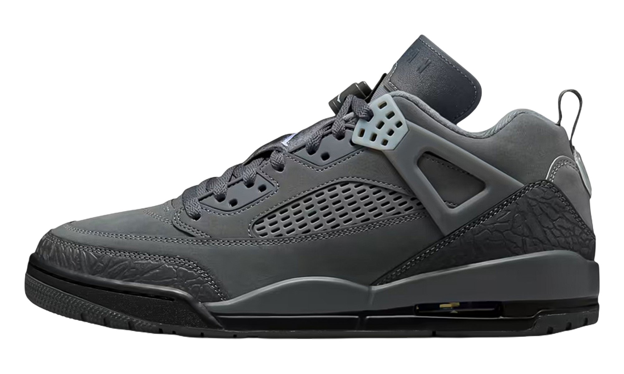 AJ Spizike Low "Dark Grey Black"