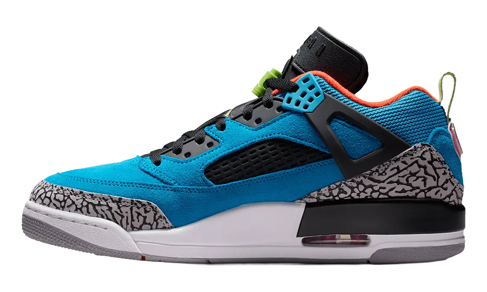 AJ Spizike Low "Neo Turquoise"