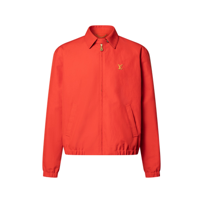 Men's Cotton-Wool Blend Coach Jacket