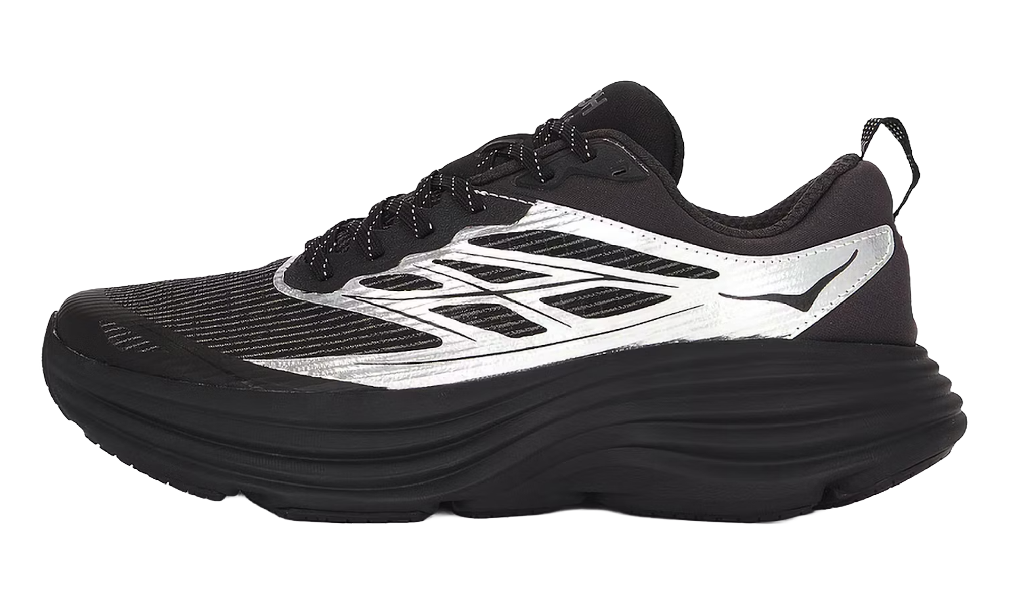Bondi 8 Caged Stealth/tech "Silver / Black"