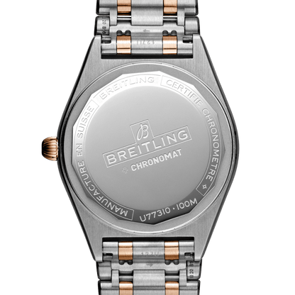 Breitling Chronomat 32, Stainless Steel, 18k Red Gold and 11 Diamonds, Ref# U77310101A2U1, Unworn 2024