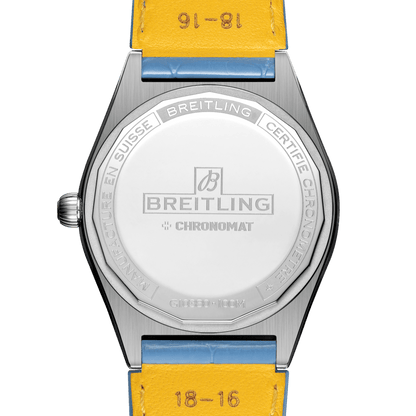 Breitling Chronomat Automatic 36 South Sea, Stainless Steel, 18k White Gold, Diamonds and Gem, Ref# G10380611C1P1, Unworn 2024