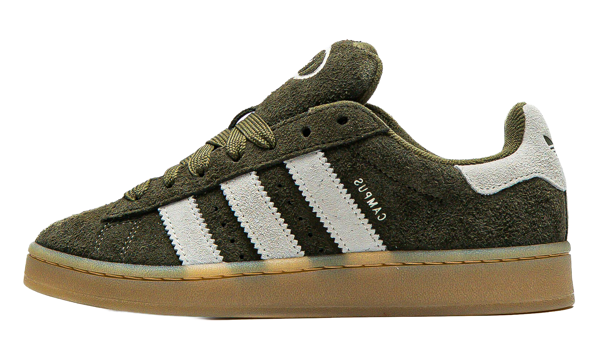 Campus 00s "Camp Medium Dark Khaki Off White Gum"
