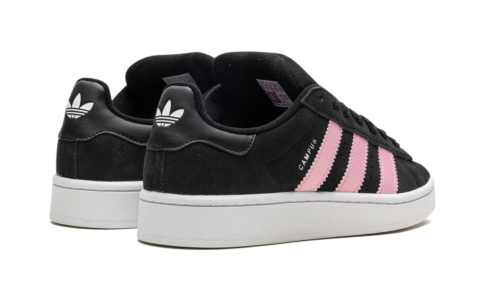 Campus 00s Women "Core Black True Pink"