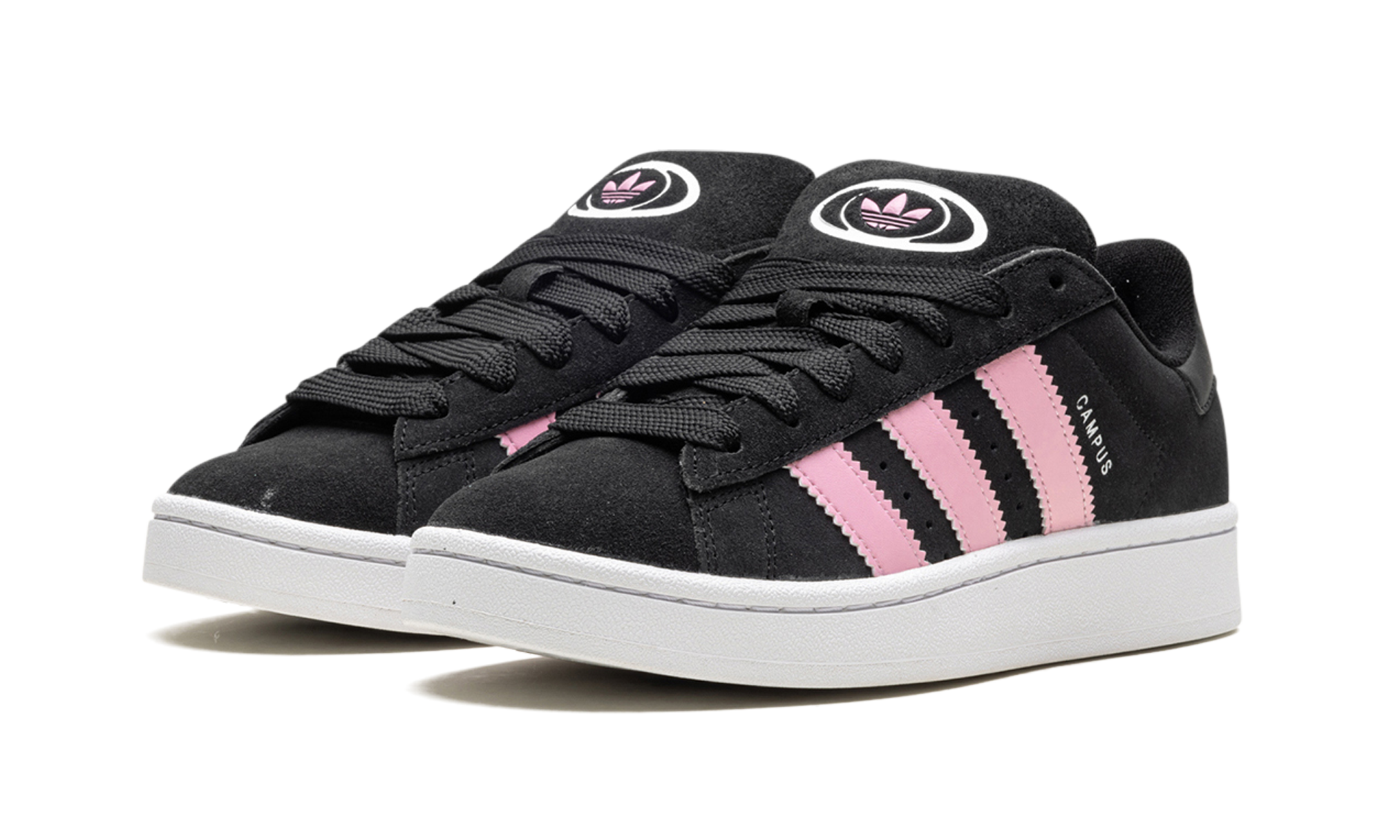 Campus 00s Women "Core Black True Pink"