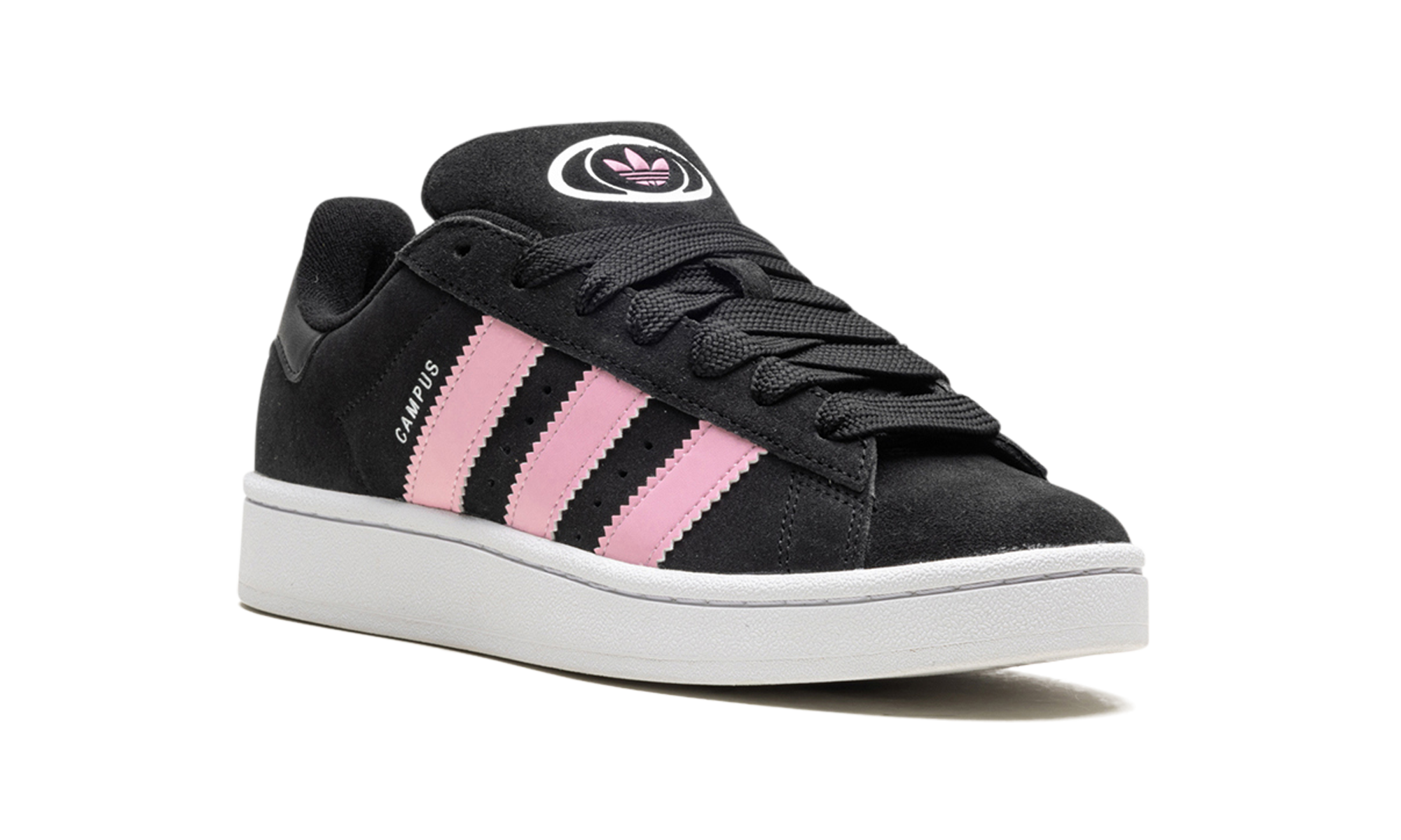 Campus 00s Women "Core Black True Pink"