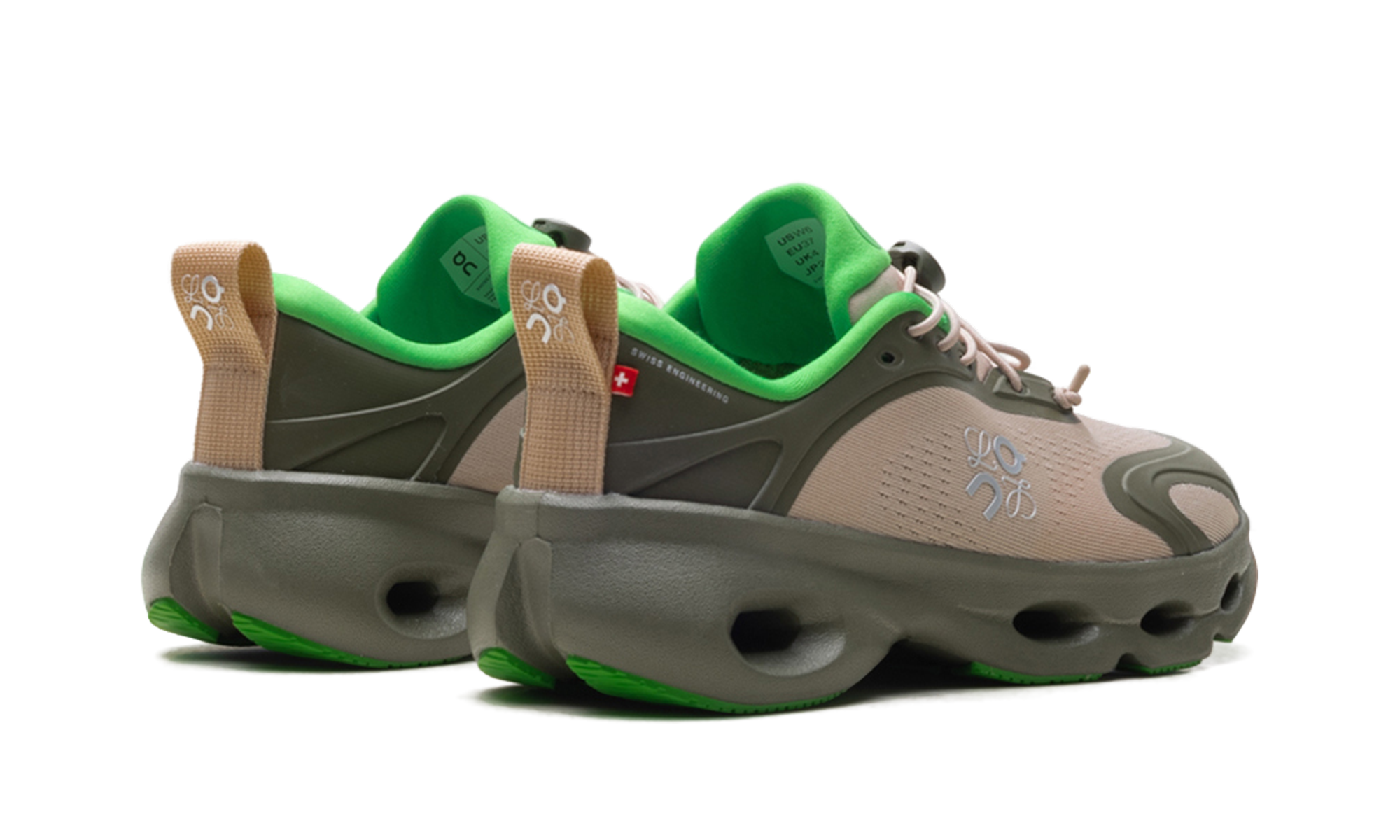 Cloudsolo Women "Loewe - Khaki Green Sand"