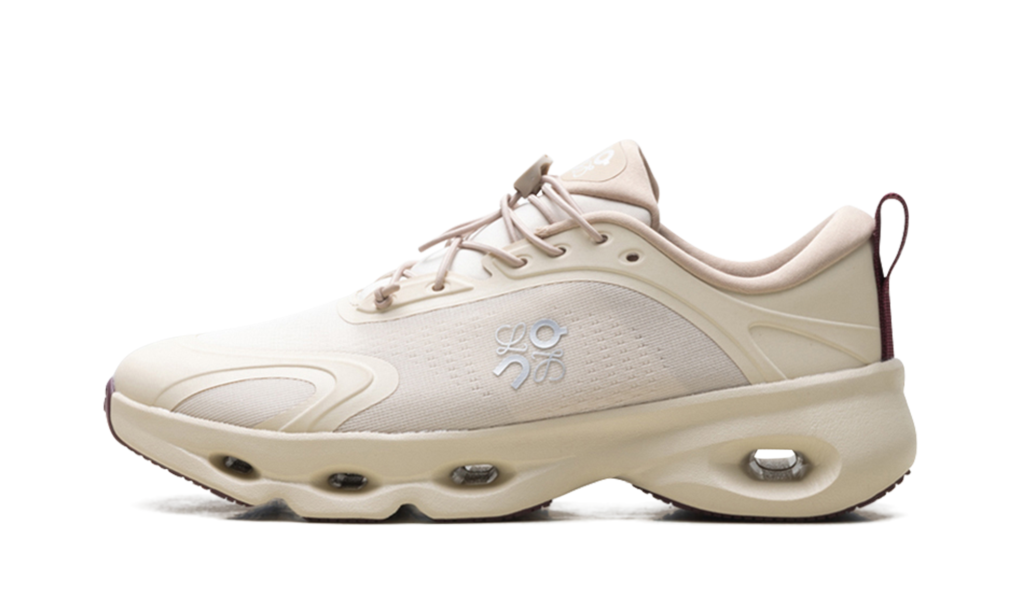 Cloudsolo Women "Loewe - Sand / Burgundy"