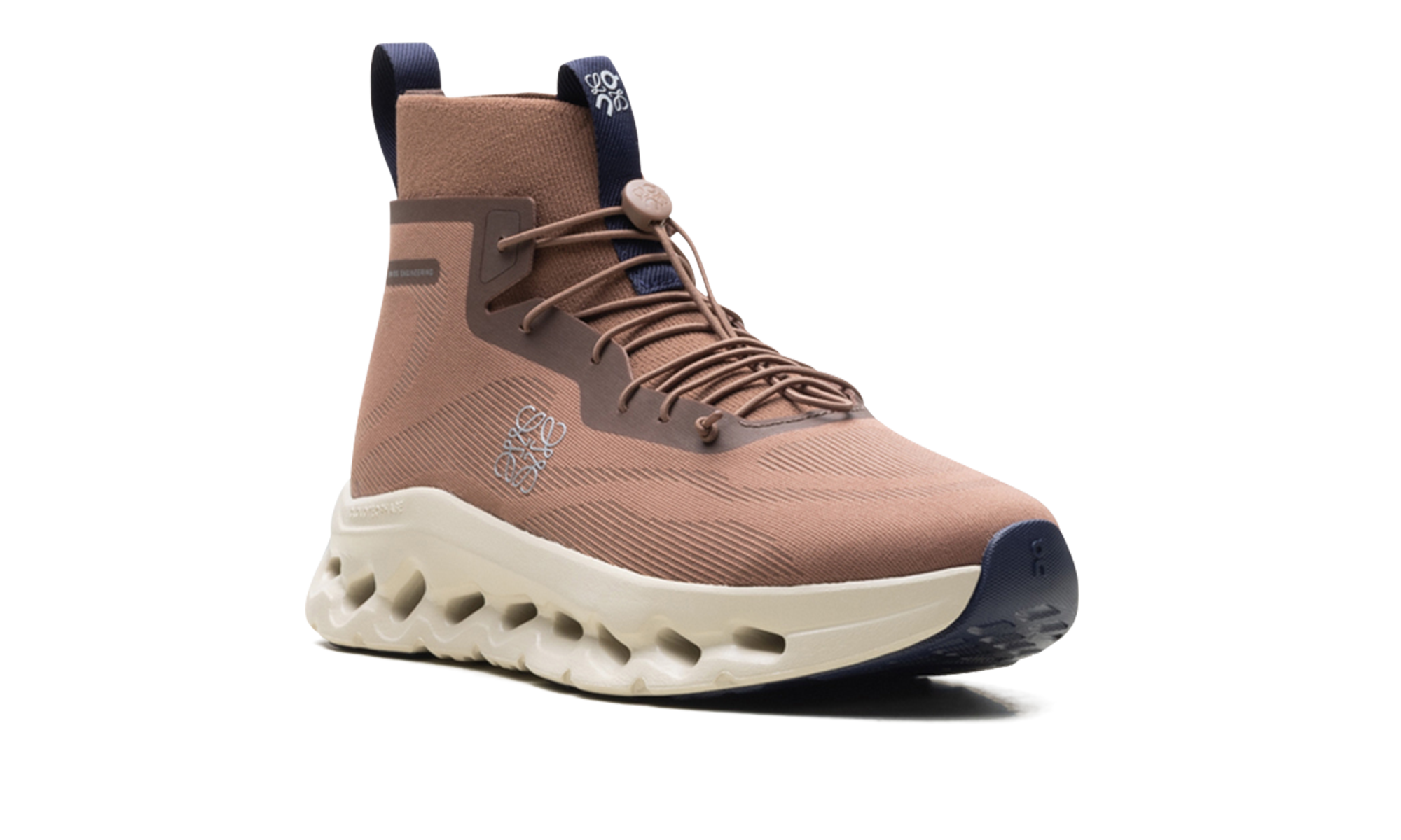 Cloudtilt Hi "Loewe - Taupe Oatmeal Navy"