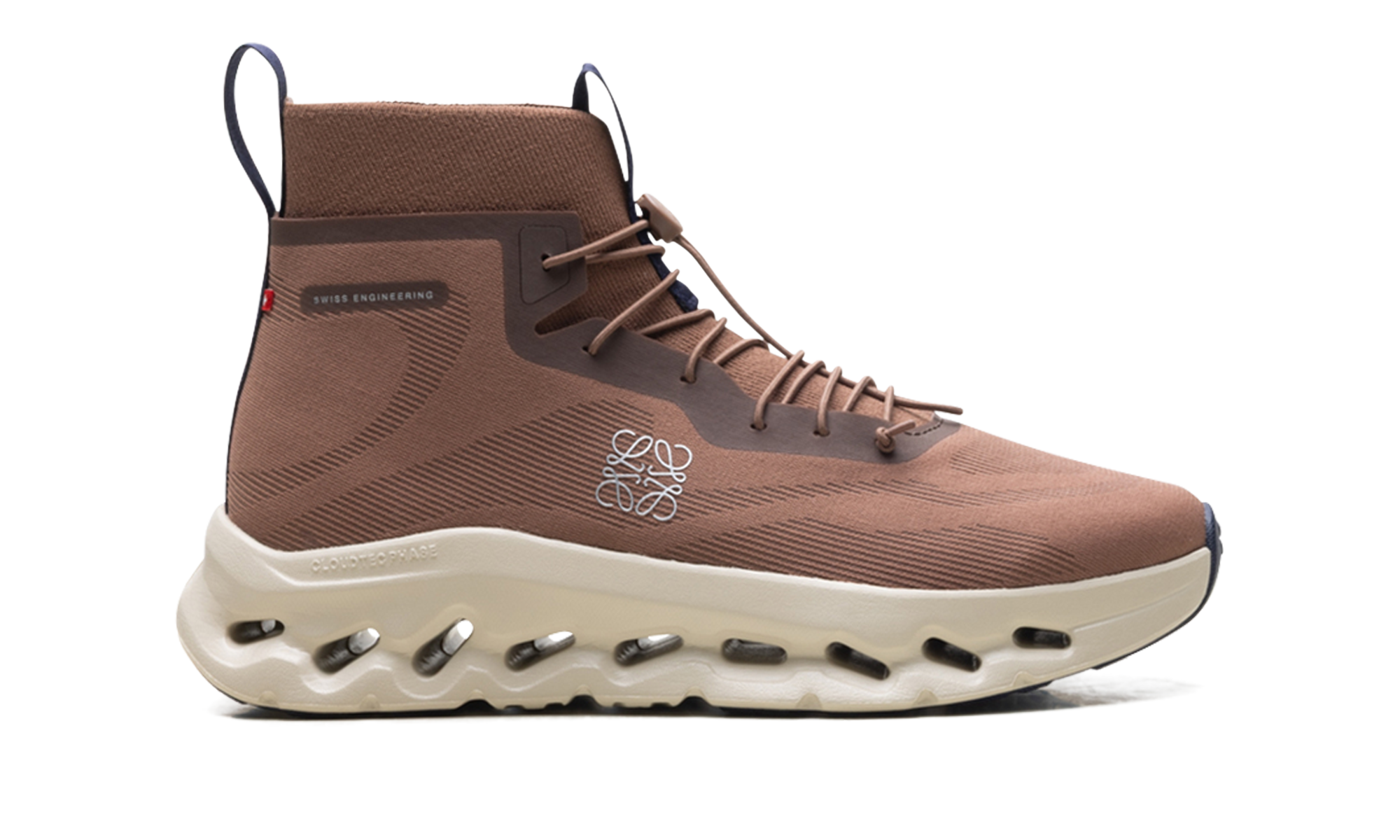 Cloudtilt Hi "Loewe - Taupe Oatmeal Navy"