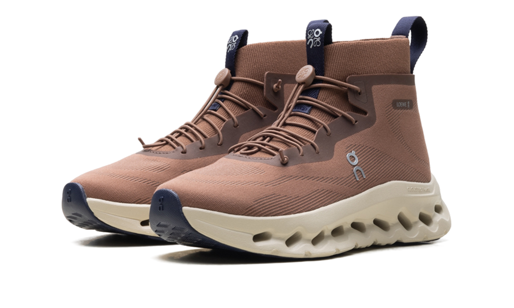 Cloudtilt Hi Women "Loewe - Taupe Oatmeal Navy"