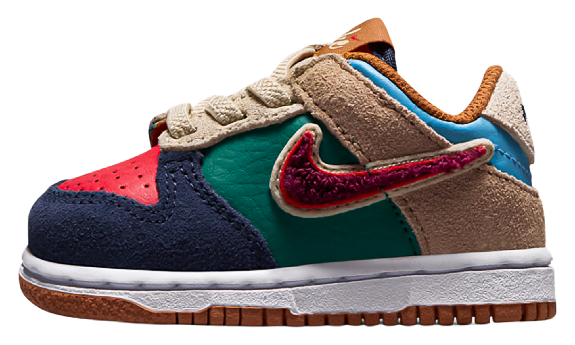 Dunk Low TD "Midnight Navy / Green Noise / Linen / Speed Red"