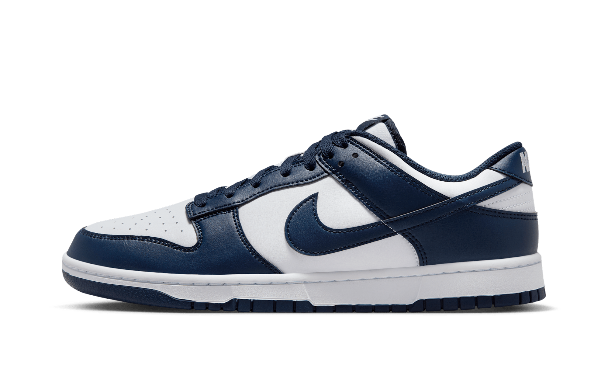 Dunk Low "White Midnight Navy"