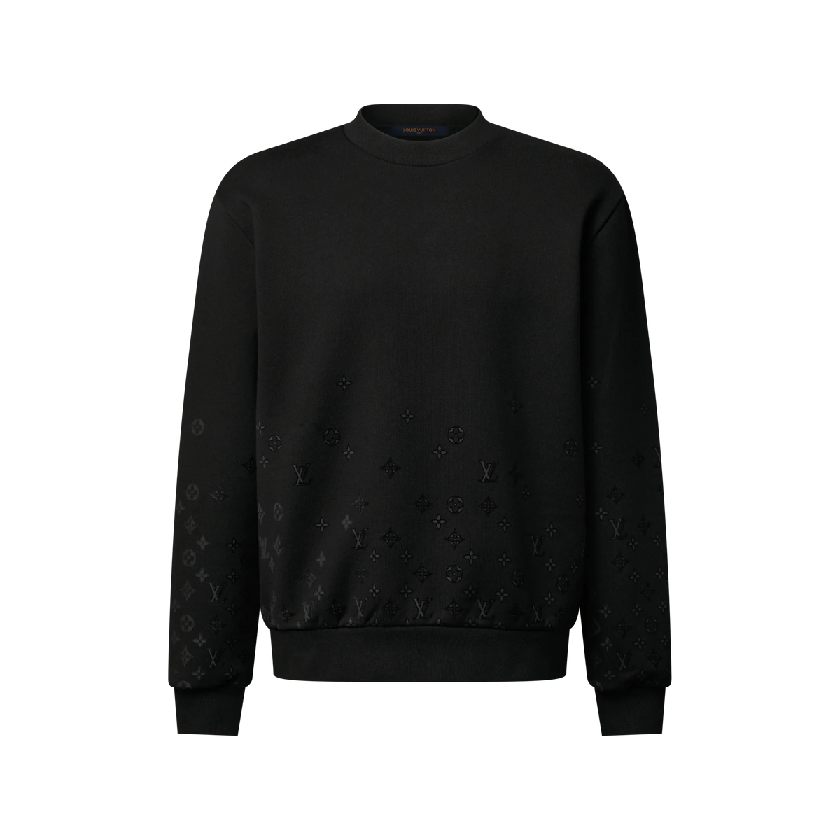Men's Gradient Flock Print Crewneck