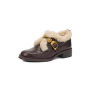 Brown Lambswool