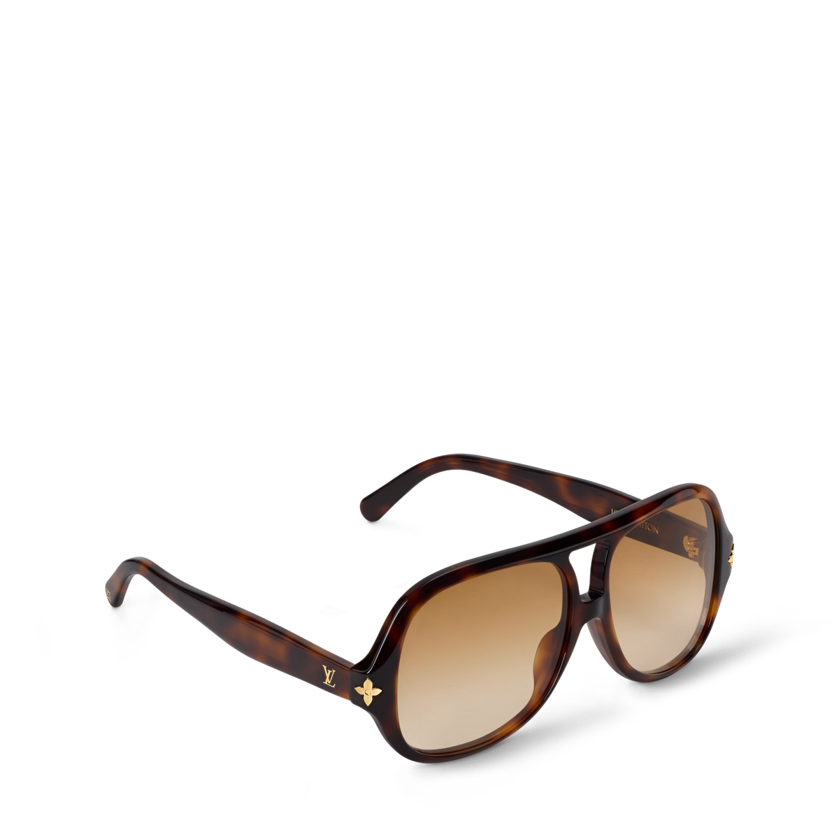Women's Flower Square Pilot Sunglasses