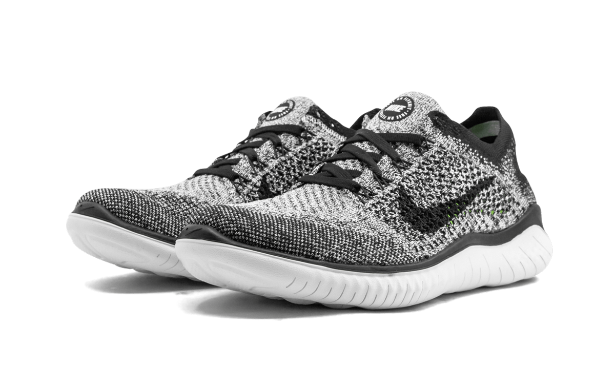 Free Rn Flyknit 2018 Women "Oreo"
