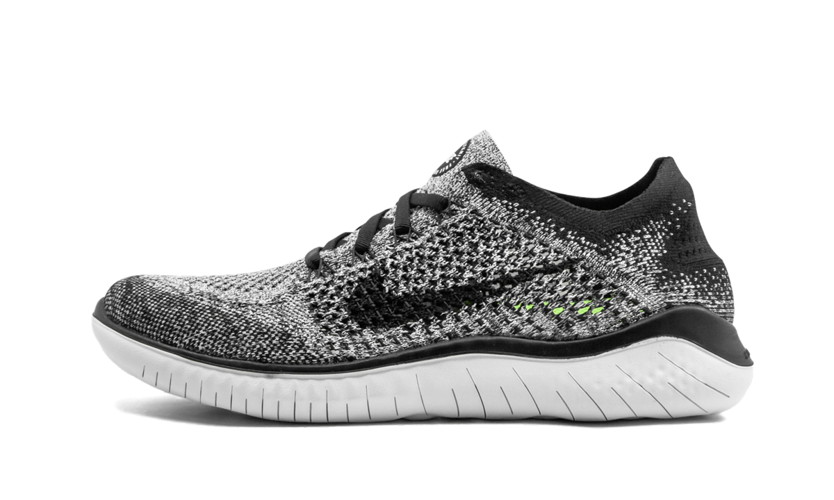 Free Rn Flyknit 2018 Women "Oreo"