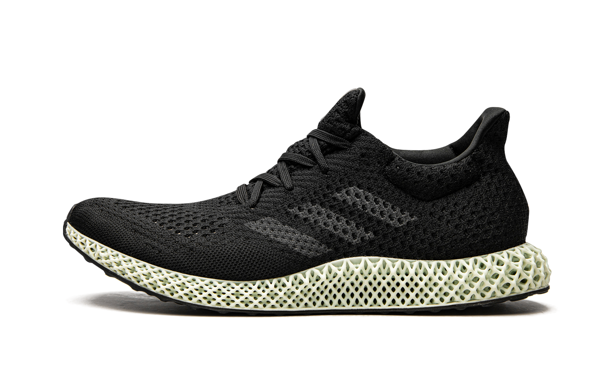 Futurecraft 4d "Core Black / Linen Green"