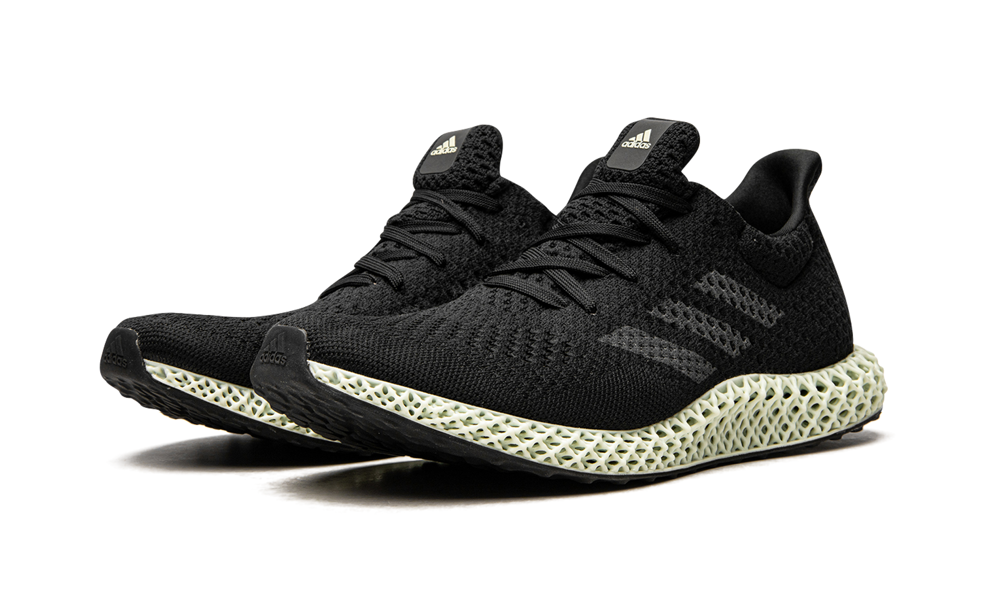 Futurecraft 4d "Core Black / Linen Green"